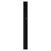 Porte plante - étagère noire télescopique 3m
