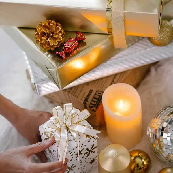 fausse bougie noel