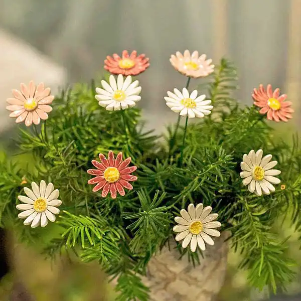 faux bouquet marguerites