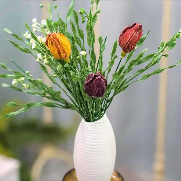 faux bouquet tulipes