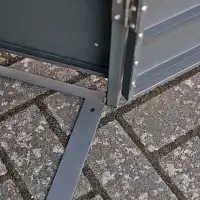 Cache poubelle extérieur en métal - Simple, double ou triple  Cache poubelle extérieur en métal - Simple, double ou triple