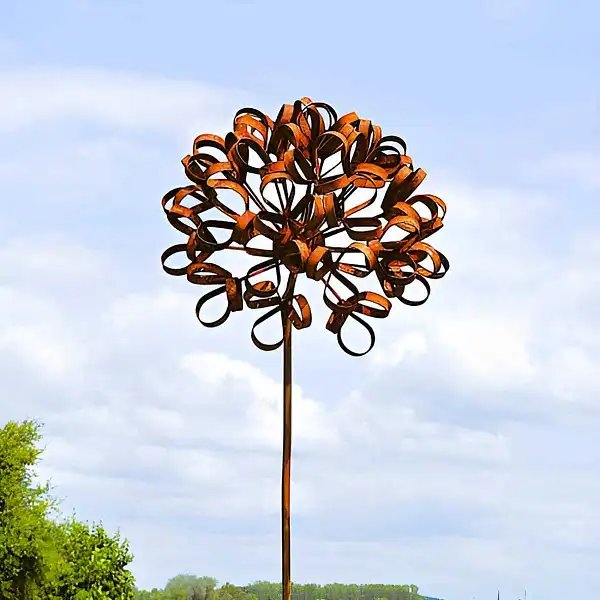 fleur deco metal petits noeuds