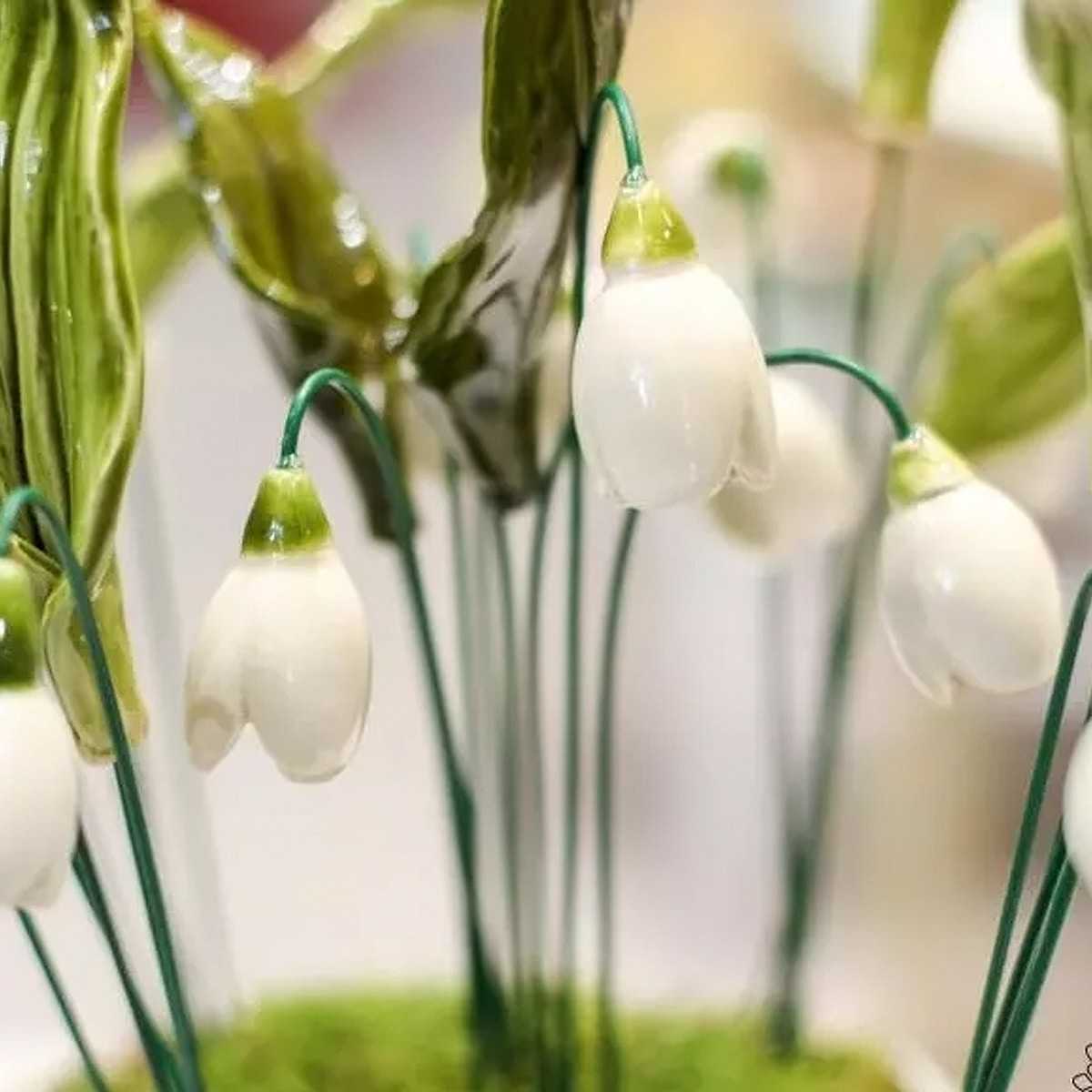 fleur deco perce neige