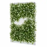 Support plantes grimpantes pour arche en acier galvanisé - H.66 cm - lot de 2