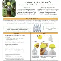 Bouchons pour piège à guêpes bouteille, frelons et mouches x5 - Recettes incluses