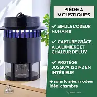 Piège à moustiques et insectes volants intérieur 100m2 - Nouvelle technologie par photocatalyse et UV