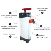 Purificateur d'eau autonome ORISA