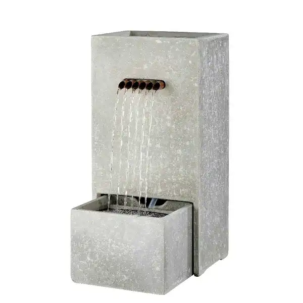 fontaine rectangle jardiniere