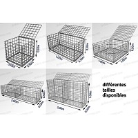 Gabion cage métallique - Fil 3mm - Maille 76mm