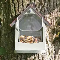 Mangeoire pour écureuil - garde manger 25 cm
