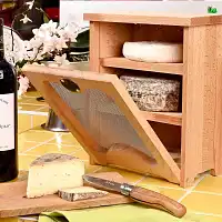 Boite à oeufs et fromage modulable en bois