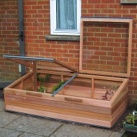 Grand chassis jardin en bois Gabriel Ash