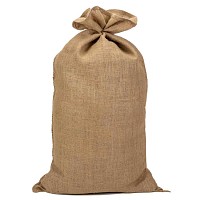 Sac en toile de jute grand format