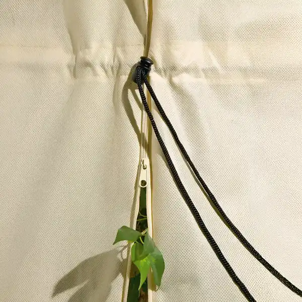 grand voile hivernage fermeture eclair