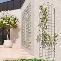 Treillis mural - grille pour plante grimpante en acier H. 180cm