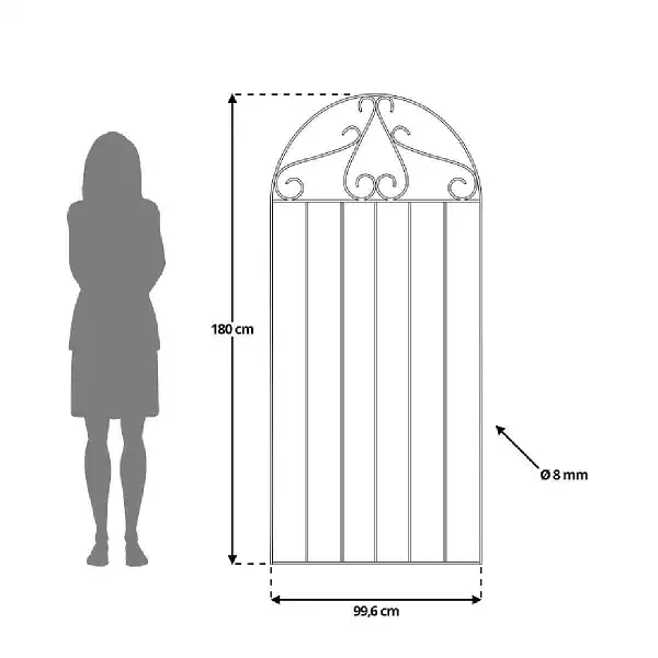 grille pour rosier dimensions dafe15
