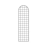 Treillis mural - grille pour plante grimpante en acier L.50 x H.180cm  Treillis mural - grille pour plante grimpante en acier L.50 x H.180cm
