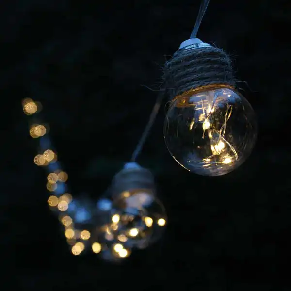 guirlande guingette jaune