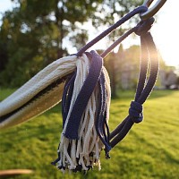 Hamac suspendu en filet