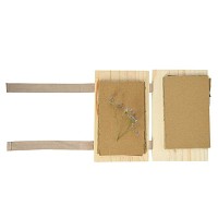 Presse à fleurs et herbes en bois, avec cordes