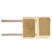 Presse à fleurs et herbes en bois, avec cordes