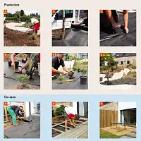 Toile paillage géotextile Bidim