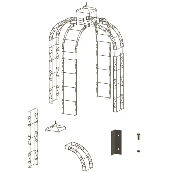 kiosque arcade eclate
