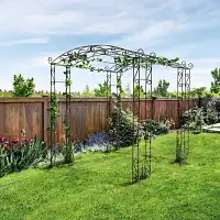 Tonnelle en fer 4 pieds Pagode 4.50m2  Tonnelle en fer 4 pieds Pagode 4.50m2