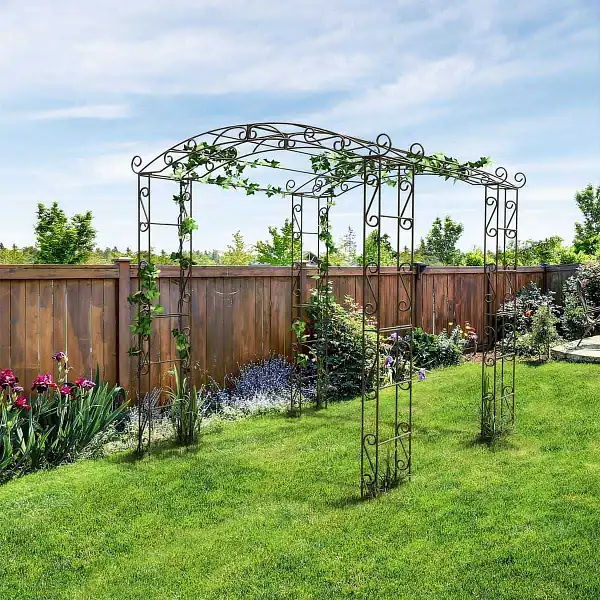 kiosque tonnelle fer  kiosque tonnelle fer