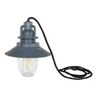 Lampe suspendue d'extérieur - Batterie rechageable USB - H. 16 cm
