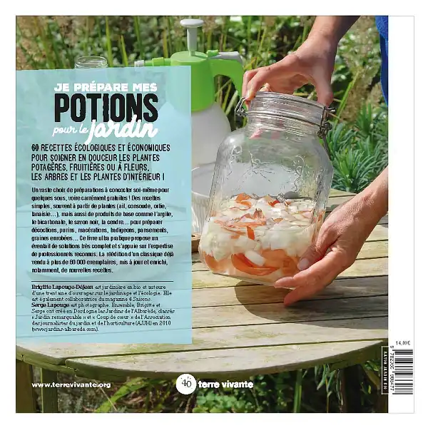 livre je prepare mes potions pour le jardin  livre je prepare mes potions pour le jardin