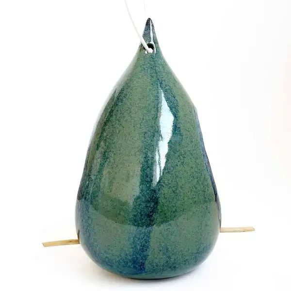 mangeoire goutte profil vert