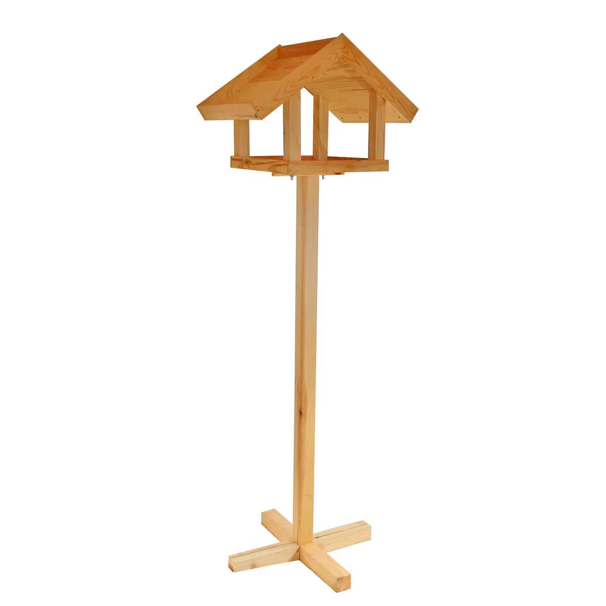 Table mangeoire sur piquet en bois hauteur 160cm
