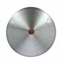 Mangeoire oiseau en chêne avec silo, pied et toit en zinc
