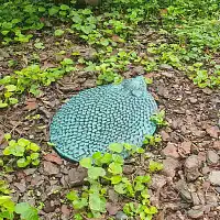 Pas japonais Hérisson en fonte - Gris bleu