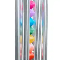 Carillon à vent 7 chakras - 6 tubes aluminium - H. 54cm