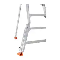 Echelle tripode Mimax+6 sécurisée - H.3,30m - 3 pieds ajustables