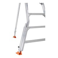 Echelle tripode Mimax+7 sécurisée - H.2,41m - 3 pieds ajustables