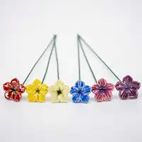 Mirabilis Belle-de-nuit en céramique sur tige à planter - Déco jardin