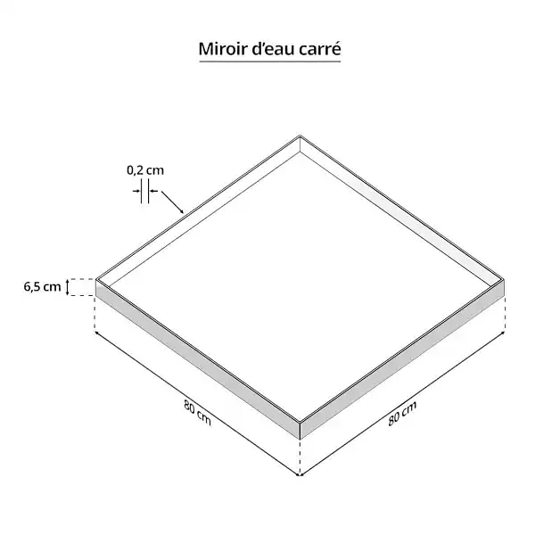miroir carre noir schema miroir carre noir schema