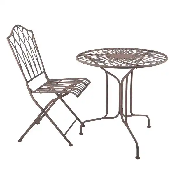 mobilier jardin fer vintage