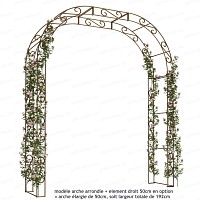 Arche de jardin en fer Arcade