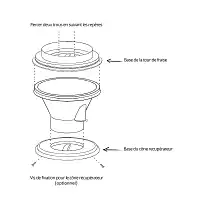 Tour de fraises, jardinière avec lombricomposteur intégré  Tour de fraises, jardinière avec lombricomposteur intégré