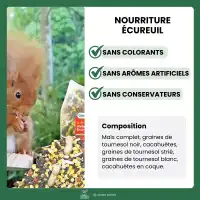 Nourriture pour écureuil - Mélange de graines 1,3kg