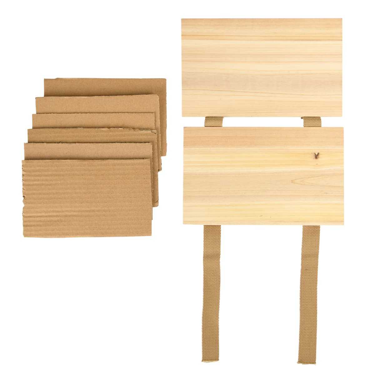Kit De Presse à Fleurs En Bois Miniature 5x10cm Avec Papier Buvard - Pour Artisanat Fleurs Séchées DIY