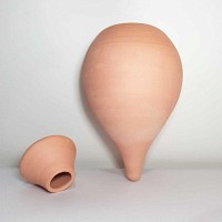 Oyas à planter ou enterrer brut - Réserve d'eau 45cl