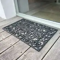 Paillasson en caoutchouc rectangulaire