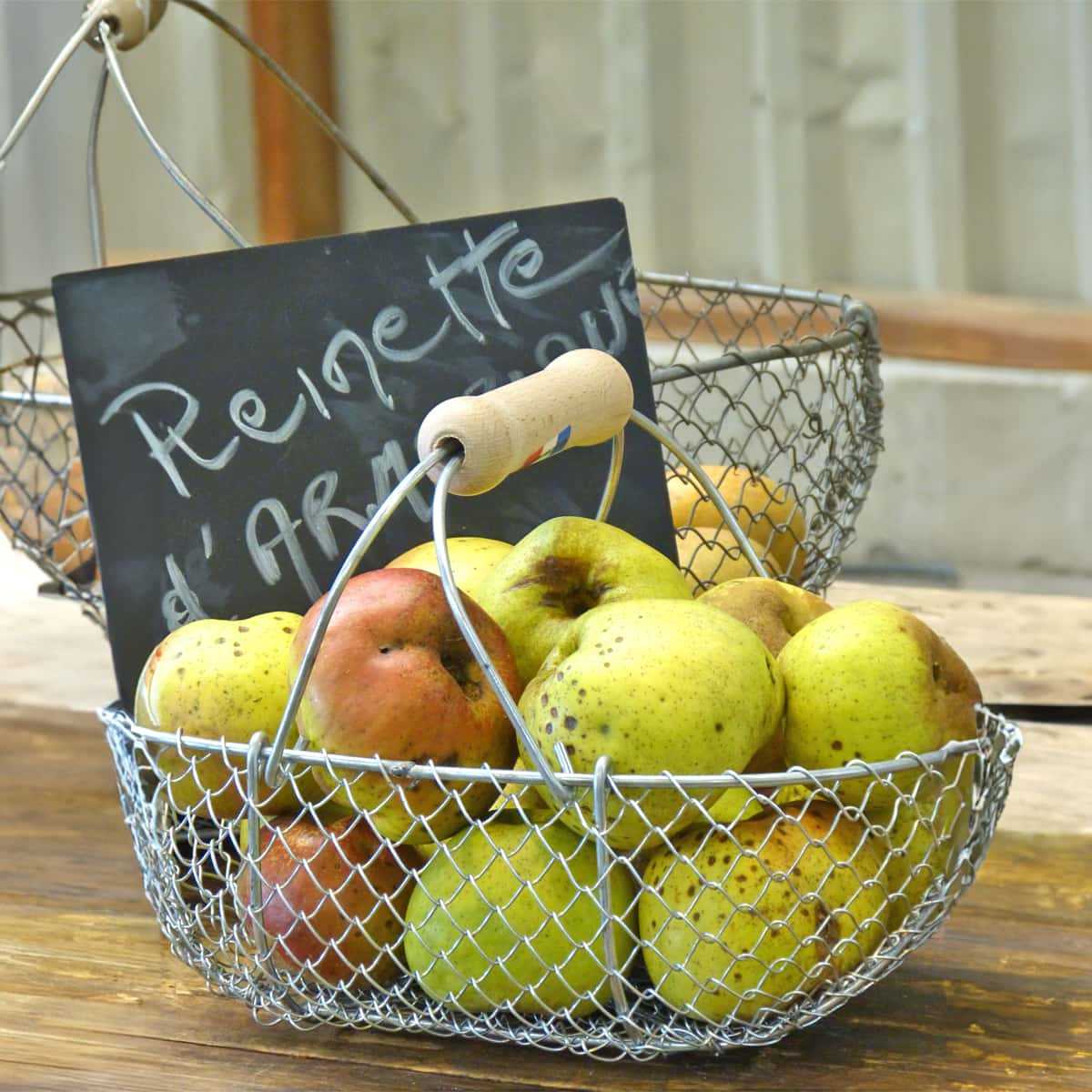 panier grillage traditionnel francais