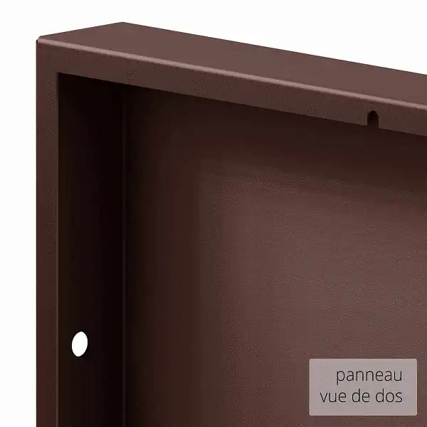 panneau 180cm dos marron  panneau 180cm dos marron