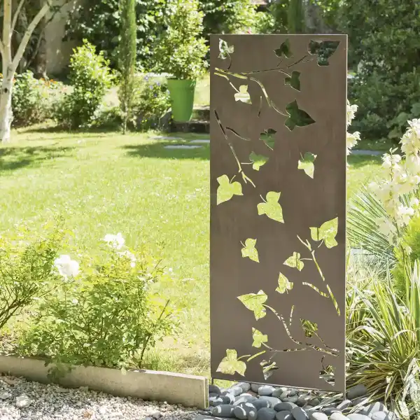 panneau metal decoupe laser feuilles